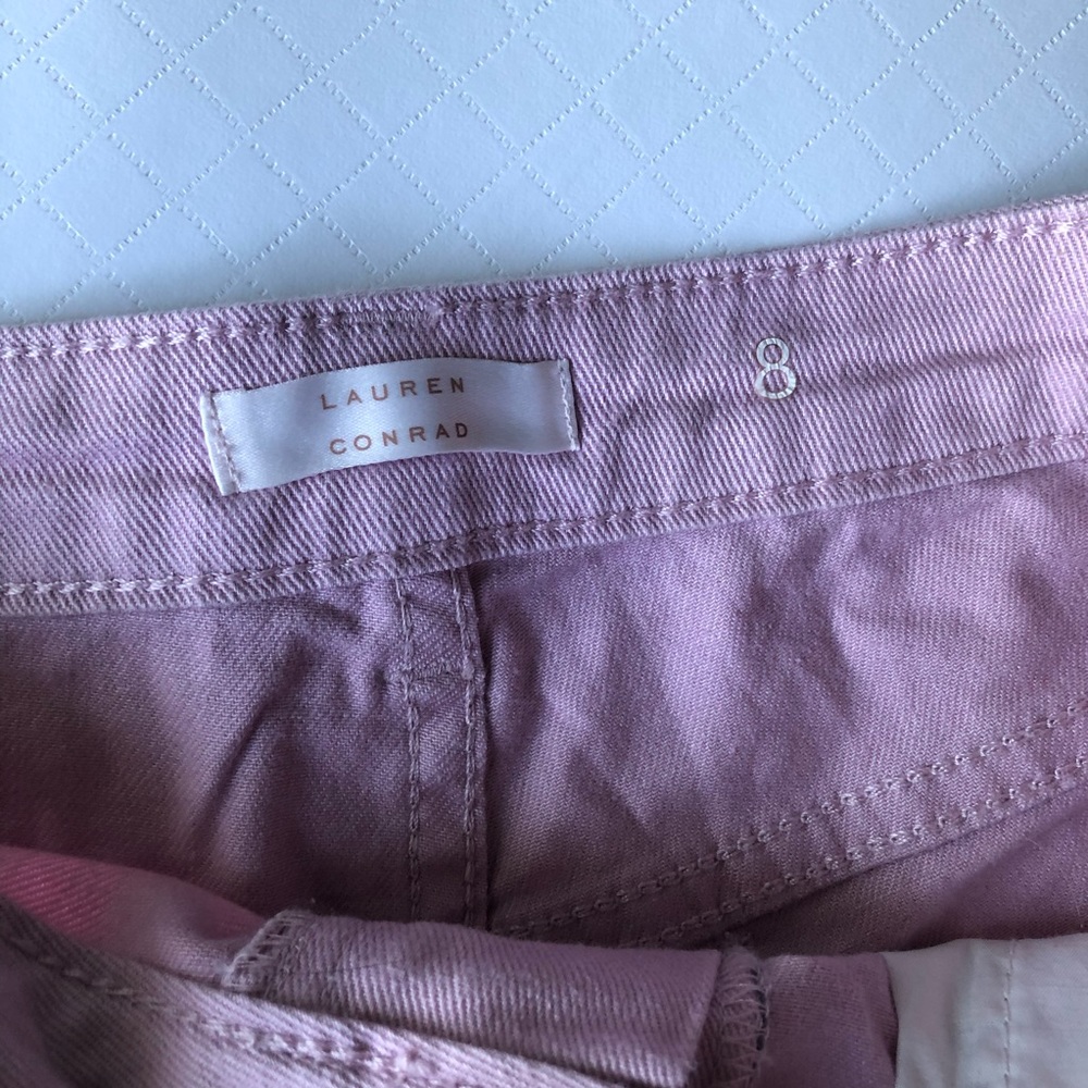 Pastel Purple Lauren Conrad Jean Shorts - Picture 3 of 5